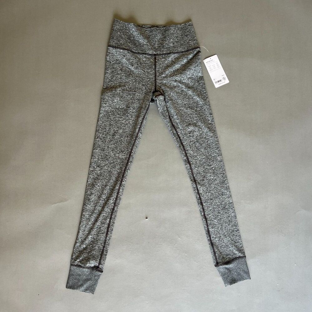 Athleta NWT softluxe size S heather gray Athleisure workout casual sporty